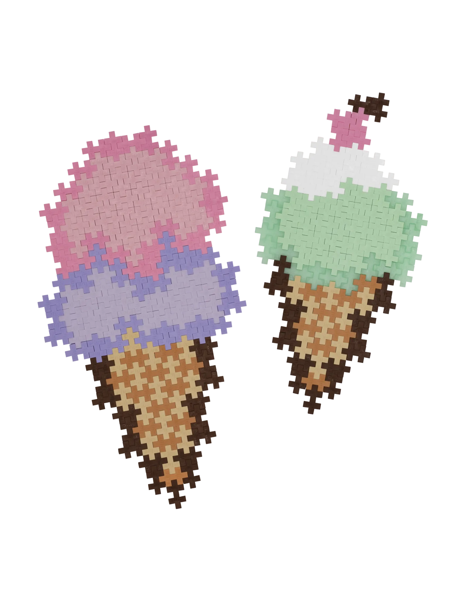 Puzzle by Number – Glassvåfflor – 250 stk